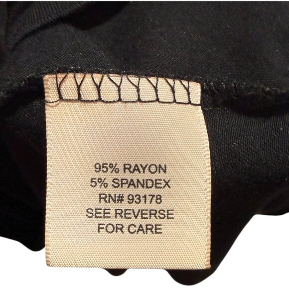 Women's PHILOSOPHY High Low Black Dress- Size Medium - Picture 7 of 7